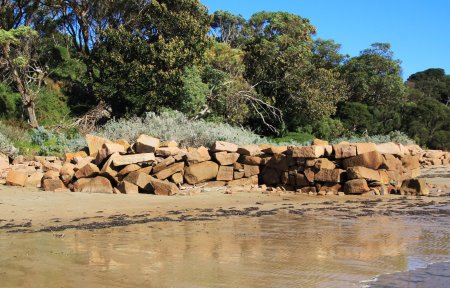 Old granite quarry at Cape Woolamai