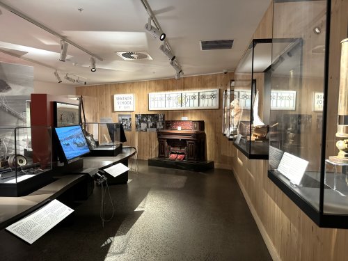 Phillip Island & District Historical Museum overview of some of the displays.