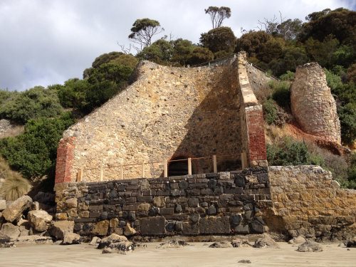 Old Lime Burning Kilns at Walkerville South, Gippsland