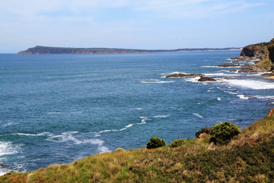 View from the George Bass Coastal walk towards Cape Woolamai, Phillip Island