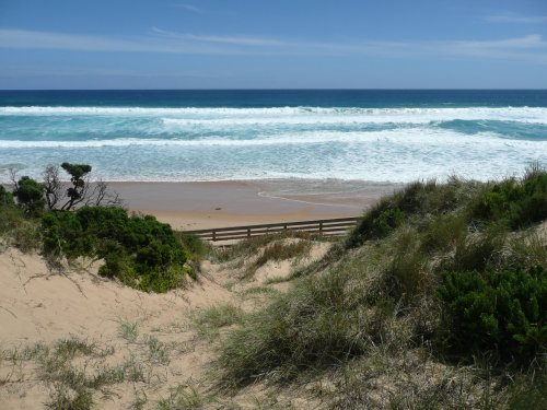 Pristine beach at Phillip Island