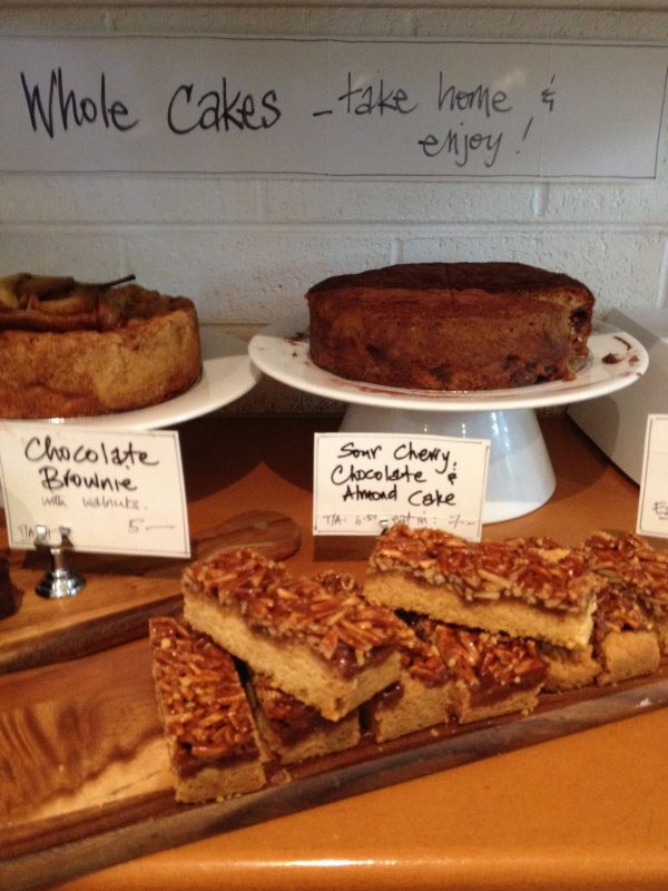 Selection of cakes at The Island Food Store, Phillip Island
