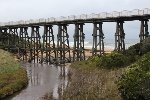 Trestle bridge at Kilcunda