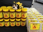 Phillip Island Honey produce at the market