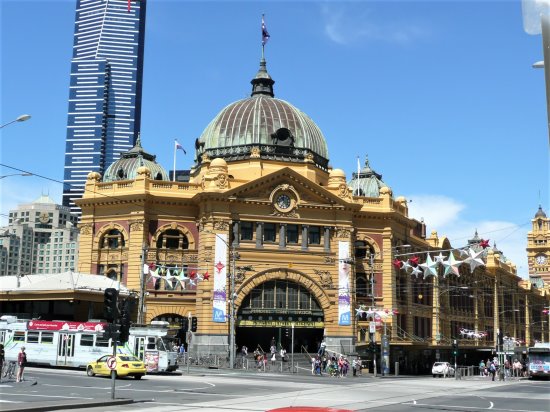 Flinders Street Station, Melbourne.