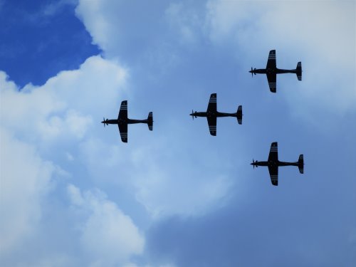 PC 21 Aerial display at the Australian Motorcycle Grand Prix