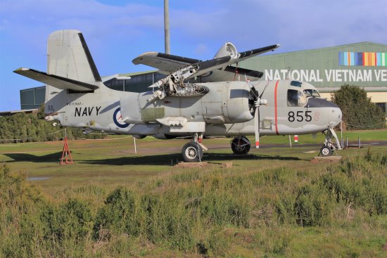 The Gruman Tracker aircraft at the National Vietnam Veterans Museum, Phillip Island