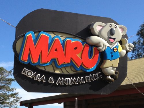 Maru Koala Park Sign