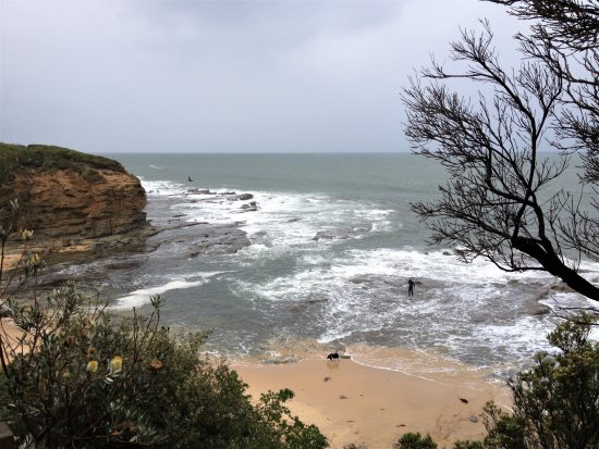 Coastal drive scenery near Cape Paterson. Coastal scenery between Wonthaggi and Inverloch, Victoria